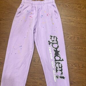 Spyder Lavender Joggers with Star Details